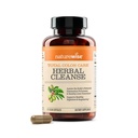 Naturewise Total Colon Care Herbal Cleanse - Com Prebióticos, Botânicos, & Antioxidantes - para o movimento normal do intestino, Digestão, Gut Saúde - Vegan, Sem glúten, Não-GMO - 60 Cápsulas[2-Month Supply]