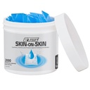 2Toms Skin-On-Skin Hydrogel Squares para Blisters, Chafing, Stings, Irritações e alívio da dor, 200 quadrados de 1 polegadas