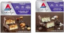 Atkins Endulge Caramel Noz Mastigar & Chocolate Coconut Bares, 1g de açúcar, 5 contagem
