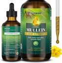 Mullein Drops - Lung Cleanse - Extrato de Folha - Mullein poderoso para suporte imunológico, detox e suporte respiratório - Suplementos de ervas - 2 Oz-6