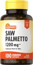 Sundance Vitaminas Serra Palmetto 1200 mg - 100 Cápsulas, Embalagem de 2