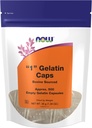 AGORA Alimentos Suplementos, Cápsulas de Gelatina Vazias, #1, Bovinos Fonte, Cheio de Peso, 500 Cápsulas Gel