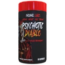 Insano Labz Psicótico Diablo Queimador termogênico de gordura para homens e mulheres com grãos do paraíso Theobromine Dandelion Extrato de raiz alimentado por AMPiberry, Apetite Supressor - 60 Servings