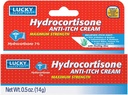Lucky Super Soft Hydrocortisona, Anti-Itch Creme, 0,5 Ounce