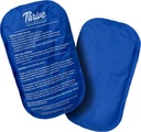 Pacotes de gelo emocionantes para lesões reutilizáveis - Grande, azul escuro, 2 Count - Gel Pacotes de gelo e almofadas de compressão fria para pescoço, ombro, joelho e dor de costas alívio - terapia flexível, de longa duração