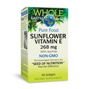 Terra inteira e mar de fatores naturais, girassol vitamina E, Suplemento alimentar inteiro