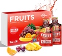 Suco Líquido Super Fruta - 30 Pouches Superfoods Fruits Suplemento para Mulheres, Homens e Crianças - Apoiar Energia, Imunidade, Digestão & Metabolismo - Vegan, Alimentação de 30 dias