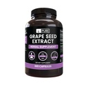 Puro Original Ingredientes Extrato de Sementes de Uva (365 Cápsulas) Sem Recheios de Magnésio ou Arroz, Sempre Puro, Lab Verificado