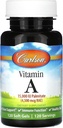 Carlson Labs Vitamina A Palmitate, 15000 UI, 120 Softgels