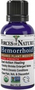 Forças da Natureza Controle de hemorroidas Força extra, Medicina Orgânica Homeopática com Avelã Bruxa, Castanha de Cavalo, e Óleos Essenciais Acalmantes para Coceira, Inchaço e Desconforto, 1.0 FL OZ