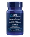 Extensão de vida Suporte Ocular MacuGuard com Saffron & Astaxantina – Suplemento de saúde ocular para visão saudável – com Lutein, zeaxanthin, Meso-zeaxanthin – Gluten-Free, Non-GMO – 60 softgels