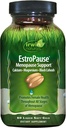 Irwin Naturals EstroPause Menopause Support - 80 Liquid Softgels - Promove a saúde feminina em todos os estágios da menopausa com cálcio, magnésio e cohosh preto