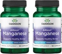 Swanson Albion Manganês Quelado 10 Milligrams 180 Cápsulas (2 Embalagem)
