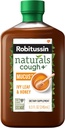 Robitussin Naturals Honey and Ivy Leaf Dietary Supplement alivia tosse ocasional associada à rouquidão, garganta seca e irritantes, 8.3 onças