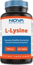 Nova Nutrições L-Lysine 1000 mg - 180 Comprimidos
