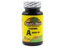 Natureza Mistura Vitamina A 8000 UI - 100 Softgels - Suporta saúde ocular, função imunitária para suporte de visão