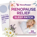 Refrigeração Comfort Sleep Patches para as mulheres - alívio da menopausa para melhor ajudar a dormir - suplemento do sono para relaxar e força extra - apoio flashes quentes, sono de qualidade e reduzir fadiga - 30 Patches