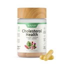 Snap Suplementos Colesterol Saúde - Suporte Natural para Coração, Fígado, Saúde Digestiva e Metabólica, 60 Cápsulas Vegetarianas (30 Servos, 1 Mês de Fornecimento)