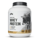 Níveis de proteína de whey alimentado de grama em pó, sem artificiais, 24G de proteína, Cappuccino, 5LB