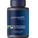 ProHealth Olive Leaf Extract (15% Oleuropein) (500 mg, 60 cápsulas veterinárias)