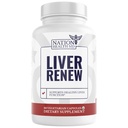 Fígado Renovar - Liver Cleanse Detox & Repair - Suplemento de suporte de fígado com extrato de alcachofra, estele de leite, dente de leão e alcaçuz (1 garrafa)