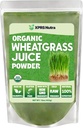 XPRS Nutra Organic Wheatgrass Juice Powder - Sustainable Grown - Instant Wheat Grass Juice Powder Made from Concentrated Juice - More Potent than Organic Wheatgrass Powder - 16 Ounce