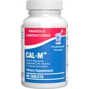 Advanced Calcium Magnesium Supplement - Clinicamente Formulado Magnésio Cálcio com Vitamina D3 B1 B3 & B6 para o apoio do coração do nervo muscular e saúde óssea - Vegetarian Gluten Free Não-GMO (1 mês) M