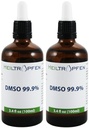 2X DMSO 99,9% Ingredientes de grau farmacêutico □ Odor baixo - líquido de sulfóxido de dimetilo