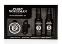 Percy Nobleman Beard Grooming Kit - Assinatura de óleo de barba perfumada 50ml, Wash 50ml, Balm 20ml & Comb