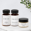 Anya Multivitamin + Nipple Balm Bundle Postpartum Essentials para Mulheres, Suplementos Pós-Natais para Aleitamento Materno