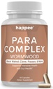 ParaComplex Intestinal Guard for Humans - para Purge Herbal Cleanse for Gut Health & Digestive Balance - with Wormwood, Black Walnut, Alho & Mais - 60 Cápsulas
