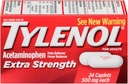 TYLENOL Acetaminofeno 500 mg Caplets 24 cada