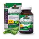 Aloe Vera Phytogel da resposta da natureza Suporta saúde digestiva Vegan, Não-OGM Cápsulas Veggie 90Ct