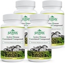 Ativo Hexose Correlacionado Compound 1500 mg Suplemento, Suplemento Natural 8 Cogumelo Extrato, Sistema Imune, Função Fígado, Assassino Natural e Células T Atividade, 360 Cápsulas Veggie