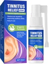 Tinnitus Rêliêf para Anéis, Spray Rêliêf para Tinnitus, Spray Removedor de Cera de Ouvido para Rêliêves Tinnitus, Ear Back, Ear Discomfort e Earach, 30 ml