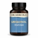 Dr. Mercola Ubiquinol 150 mg, 30 Servings (30 cápsulas), Suplemento dietético, Suporta Produção de Energia, Não-GMO