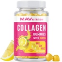 Gummies de colágeno para as mulheres 200mg Colágeno hidrolisado + 2500mcg Biotina, com vitamina C, E & Zinc, Anti envelhecimento, crescimento do cabelo, pele, unhas fortes .