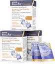 SinuAir 2.5 Gram Saline Packets - Cloreto de Sódio com Potássio e Cálcio, Solução Salt Powder Refil Packs para Máquina de Irrigação nasal, 90 Packets