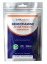 Vitamatic Benfotiamina Pure Powder 600 mg por serviço - 100 Grams - Também chamado gordura Solúvel Vitamina B1