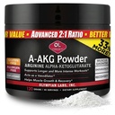 Laboratório Olympia PSN A-AKG Pó para Saúde do Homem, Energia & Desempenho Nutricional Desportivo, 40-3g Servimentos, 120 Gram Jar