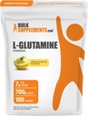 BulkSuplementos.com L-Glutamina em pó - Suplemento de glutamina, Suplemento Aminoácido - Limão sabor de gelo italiano, 7g por serviço, 700g (1,5 lbs) (Pacote de 1)