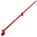 550mm Circle Compass, Grande Woodworking Compass Scriber, Ferramenta de desenho (Vermelho)