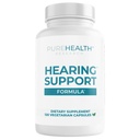PUREHEALTH INVESTIGAÇÃO Fórmula de apoio auditivo - Suplemento de zumbido com flavonoides e vitaminas auditivas para ajudar a silenciar o ruído, segura e naturalmente - Alívio de zumbido do ouvido para tocar orelhas, 1 garrafa