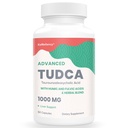 KoNefancy TUDCA Suplementos de fígado 1000 mg-Bile Salts para fígado Detox-Milk Thistle mistura de ervas com Fulvic e ácido húmico para fígado,Digestive Health,60 Cápsulas Vegan