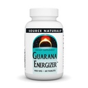 Fonte Naturals Guarana Energizer, Suplemento Dietário - Suporta um aumento de energia de longa duração * 900 mg - 60 comprimidos