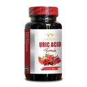 Ácido URIC - Suporte de Trato Urinário com Cranberry, Suporte Controle de Ácido Urico, Pílulas de Ácido Urico, Não-GMO, Glúten Grátis - 1 Frasco 60 Cápsulas