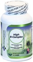 Vitaminas Complexos B Altos para Mulheres com Riboflavina, Vitamina B2, B6, B12, B1, Vitamina B Complexo Apoio à Saúde do Cérebro, Sistema Imune, Cabelo, Pele e unhas Saúde, Osso, Joint & Energy Support - 100 Comprimidos