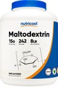 Nutricost Maltodextrina Pó 8LBS - Sem glúten, sem OGM