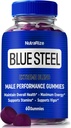 Gummies de aço azul para homens, nutrição diária para aumentar a confiança e saúde geral, Todos os suplementos naturais para apoiar o desempenho pico, Gummy masculino oficial, BlueSteel Comentários (60 Gummies)
