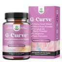 Pílulas G-Curve Breast and Butt Enhancer Pílulas podem apoiar curvas voluptuosas - Herbal Enhancement Pílulas com cabra tesão Erva para mulheres viu extrato de Palmetto e L-Arginina *Resultados Maio Vary